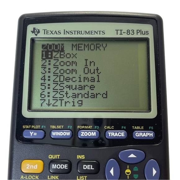 Texas Instruments TI-83 Plus Graphing Calculator With Cover TESTED WORKING EUC - Picture 15 of 16